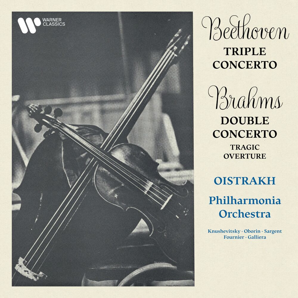 Picture of Beethoven: Triple Concerto, Op. 56 - Brahms: Double Concerto, Op. 102 & Tragic Overture, Op. 81 (Remastered)