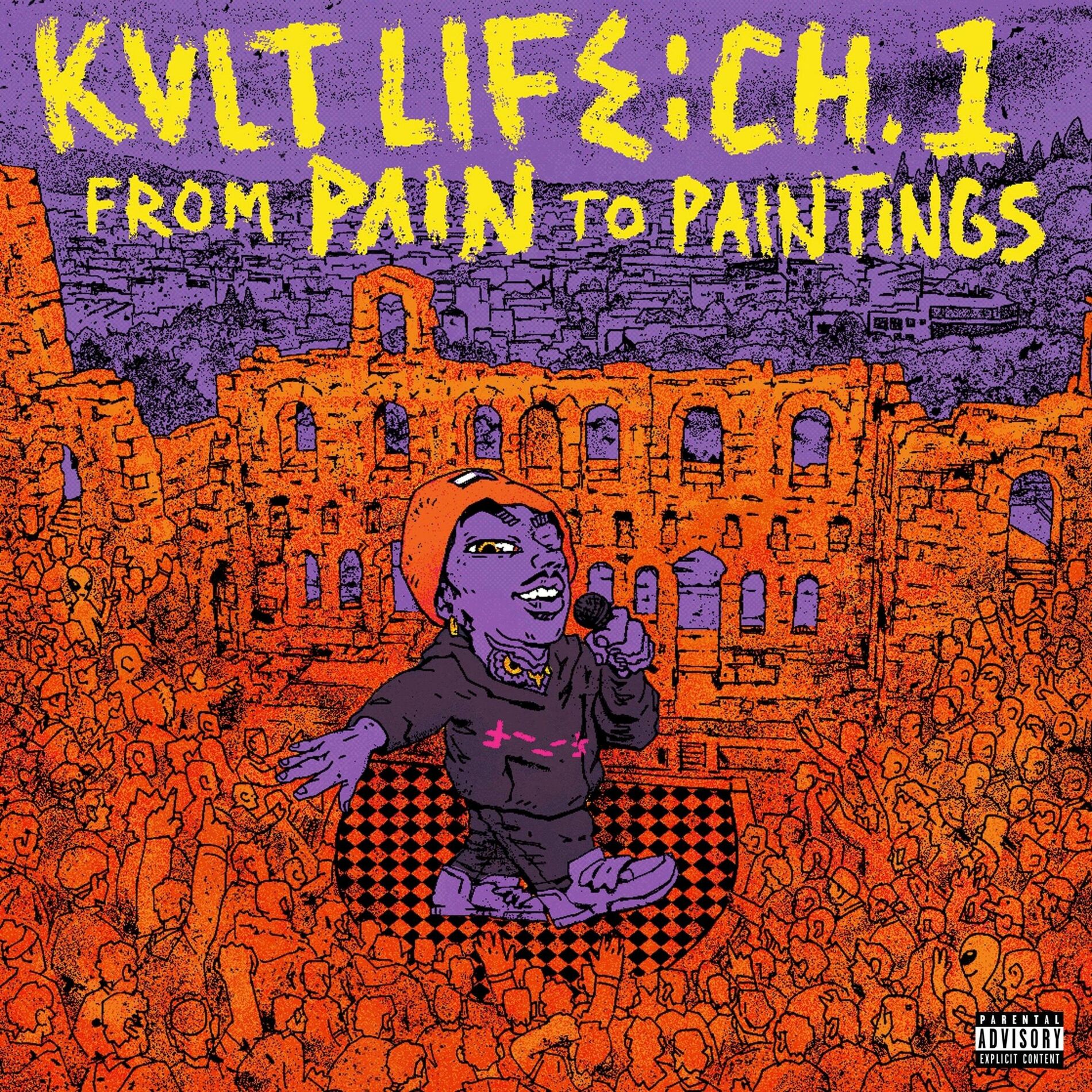 Album cover of Kult Life Chapter 1: From Pain To Paintings