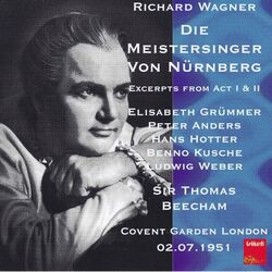 Cover of Wagner: Die Meistersinger von Nürnberg, WWV 96 (Excerpts) [Live]