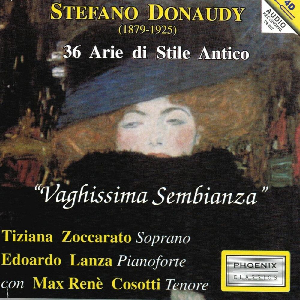 Picture of Stefano Donaudy : 36 arie di stile antico, Vaghissima sembianza