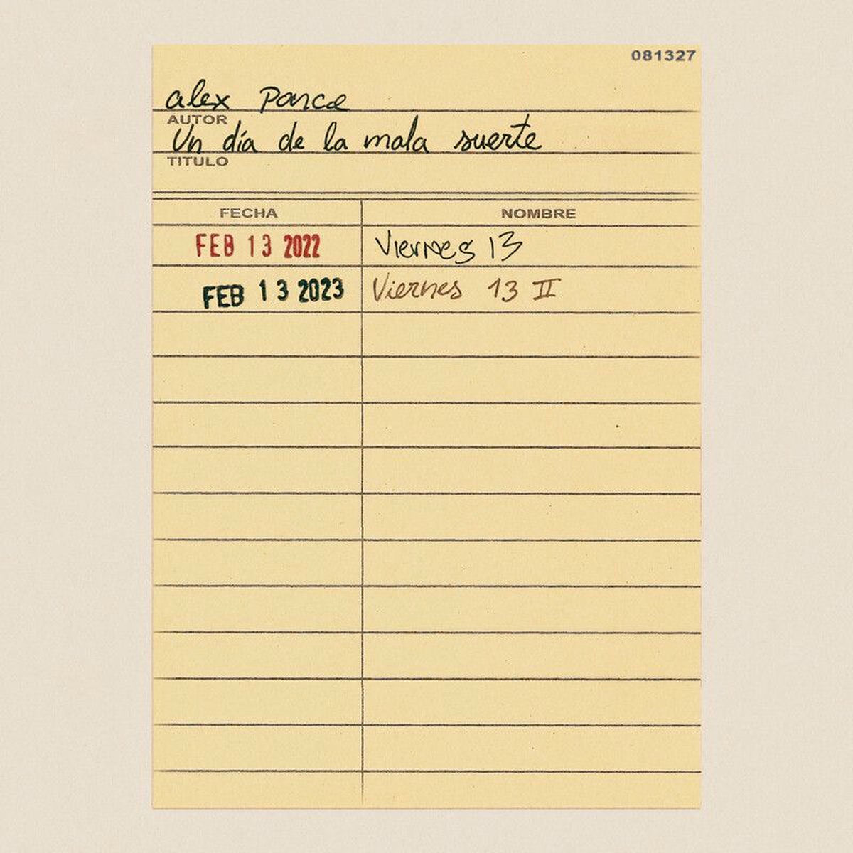 Album cover of Viernes 13 II (de tratarme así?)