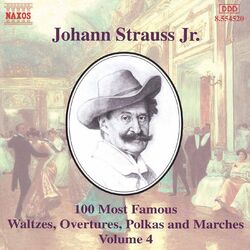 Cover of Strauss II: 100 Most Famous Works, Vol. 4