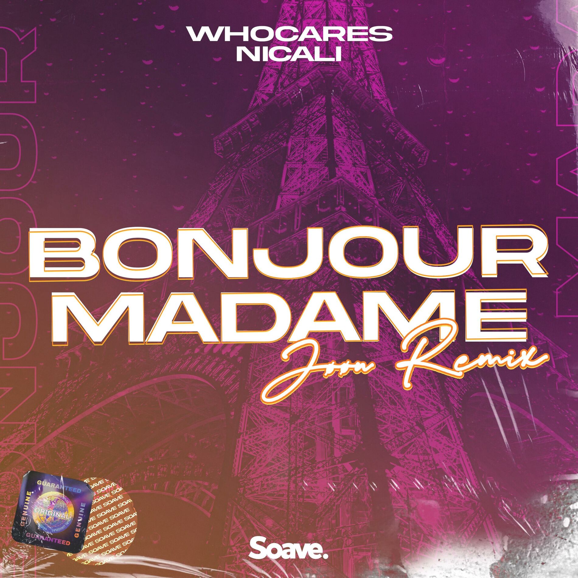 Album cover of Bonjour Madame (Jøøn Remix)