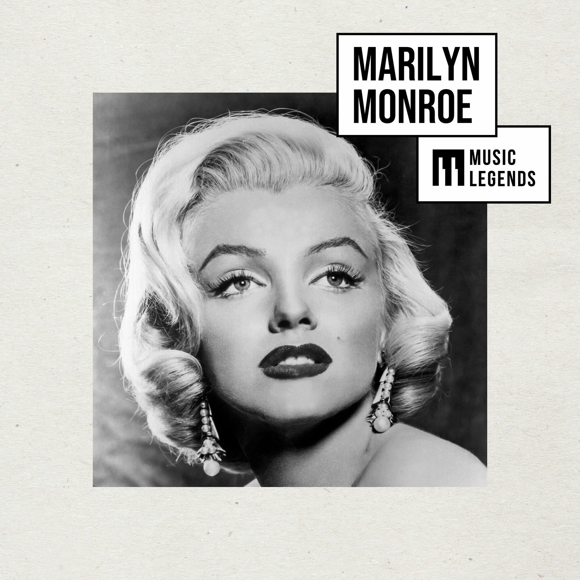 Album cover of Music Legends Marilyn Monroe : The Voice of Glamour