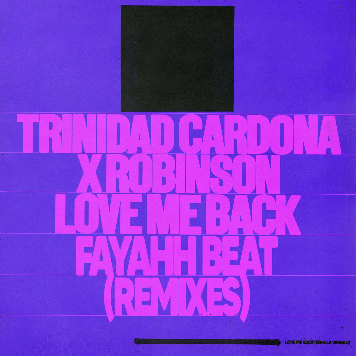 Album cover of Love Me Back (Fayahh Beat)