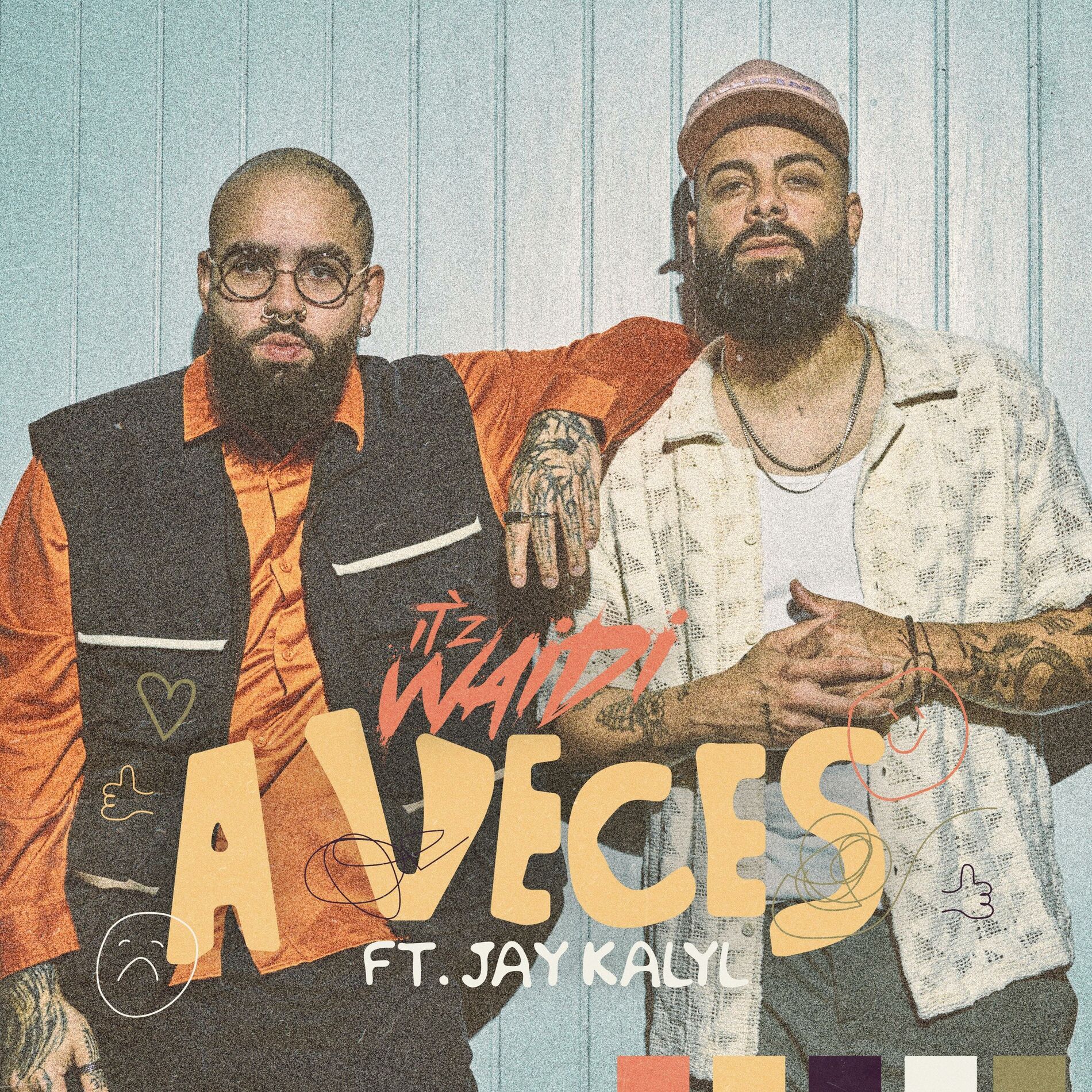 Album cover of A veces (feat. Jay Kalyl)