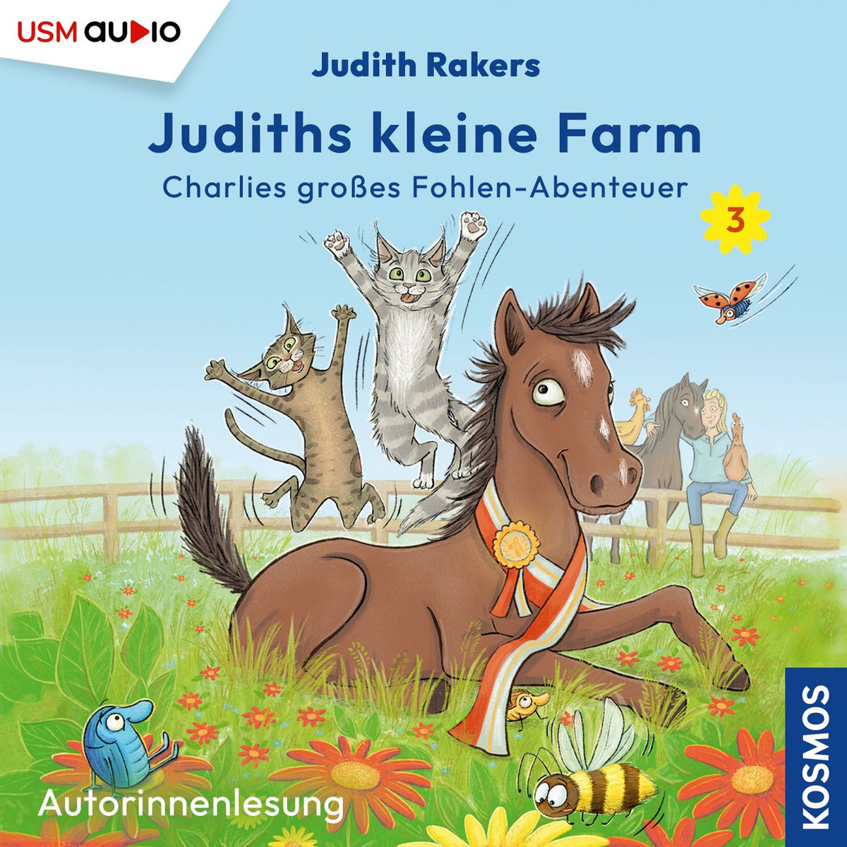 Album cover of Charlies großes Fohlen-Abenteuer - Judiths kleine Farm, Teil 3 (ungekürzt)