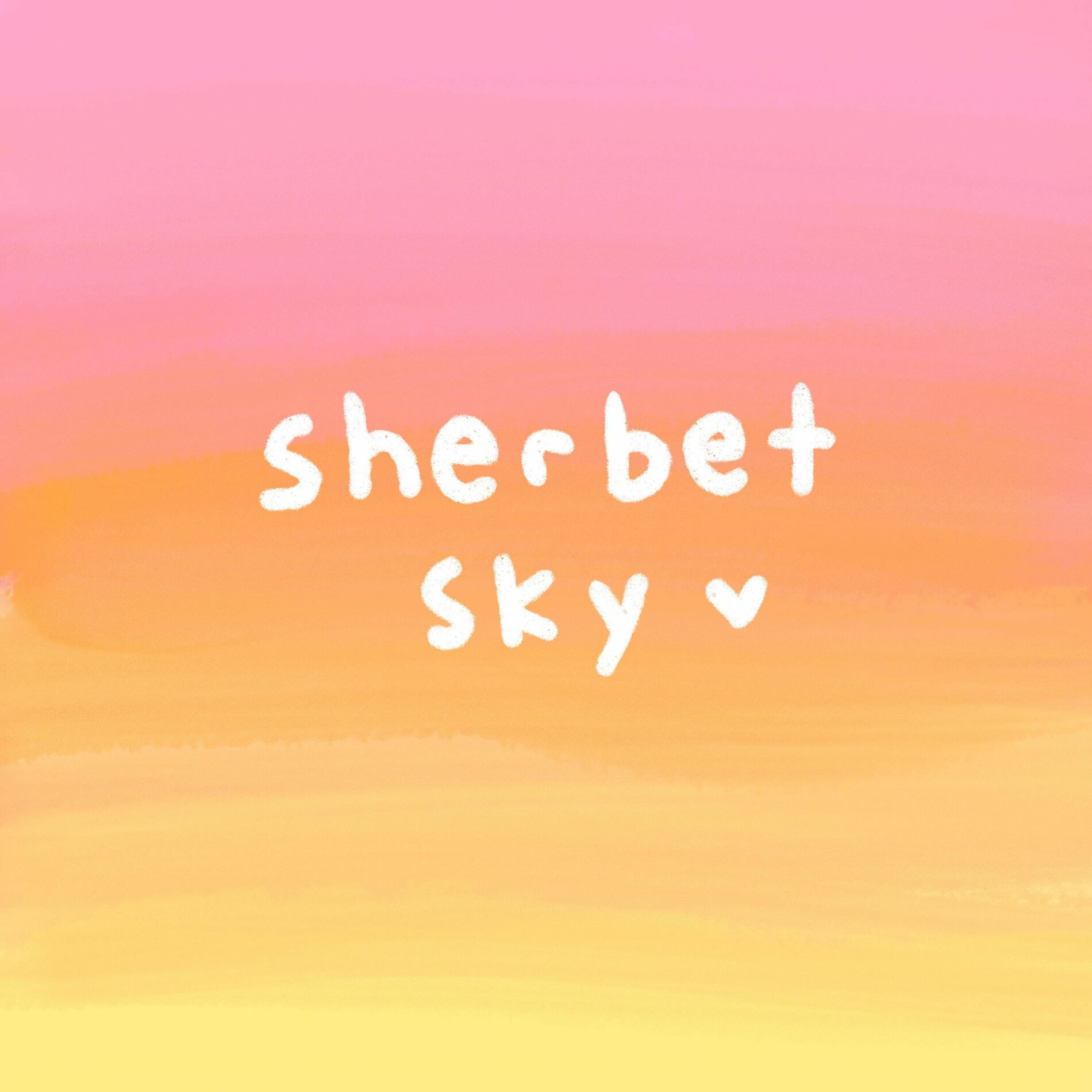Album cover of sherbet sky