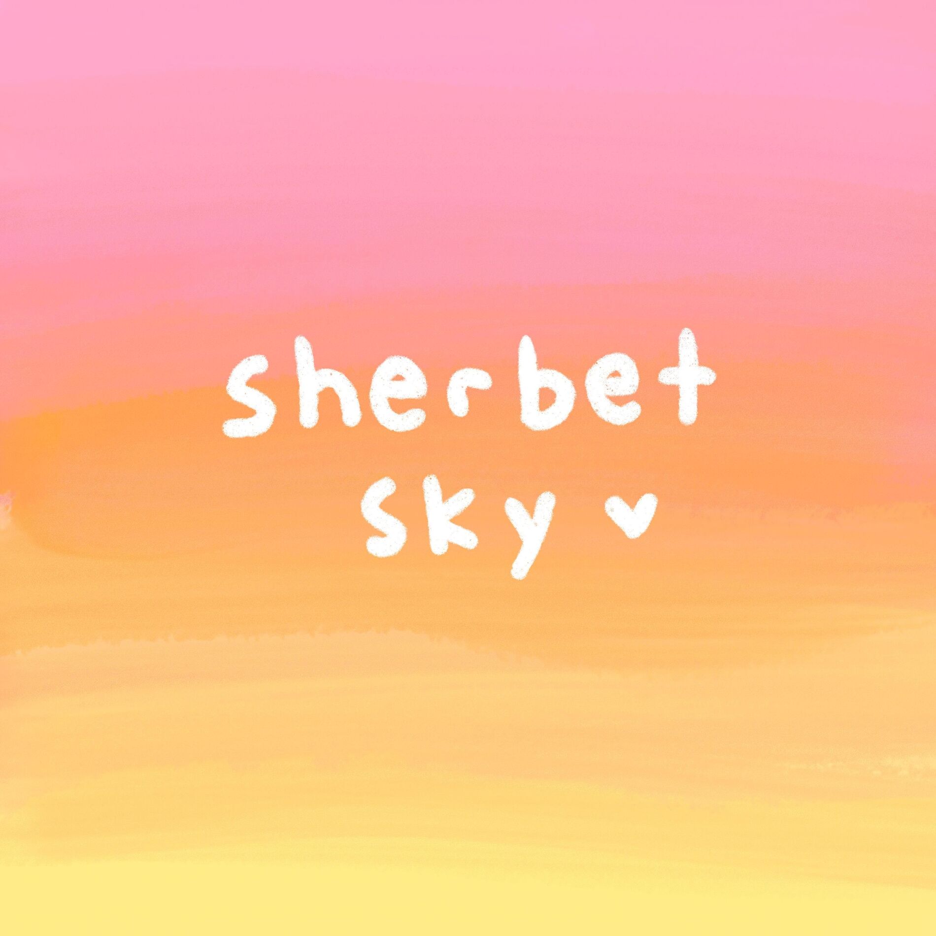 Album cover of sherbet sky