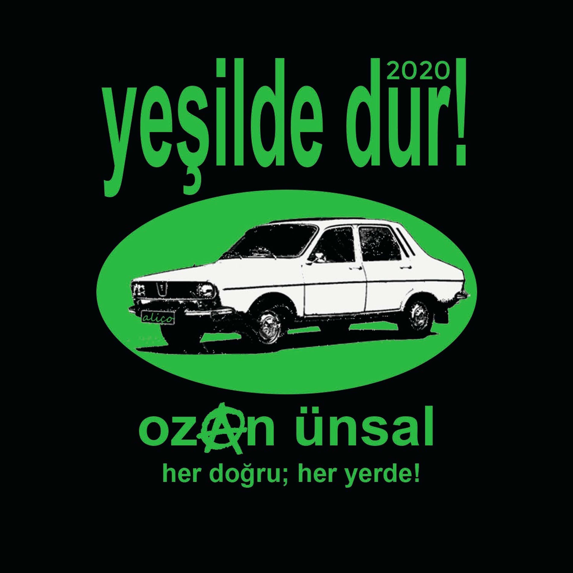 Album cover of Yeşilde Dur