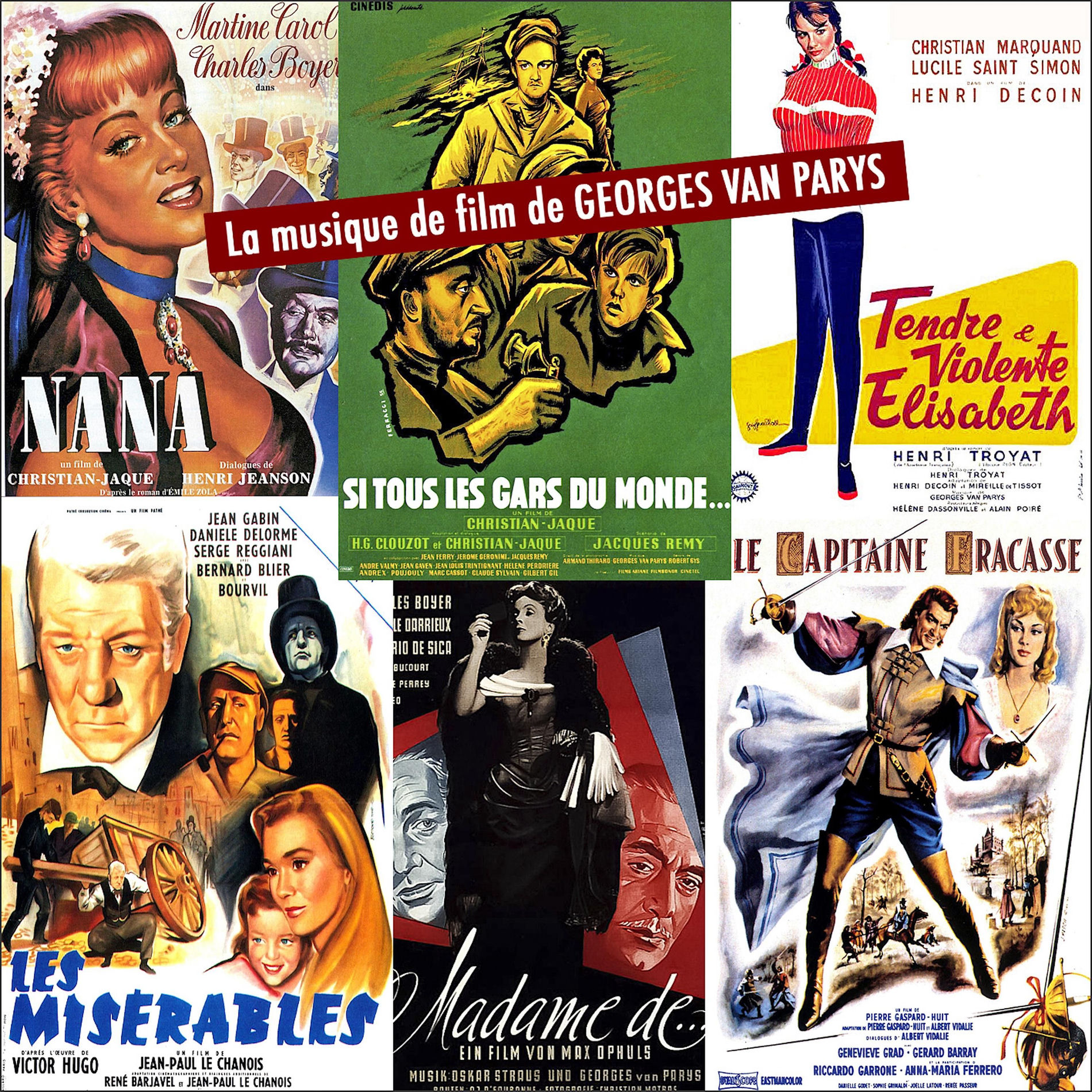 Album cover of La musique de film de GEORGES VAN PARYS