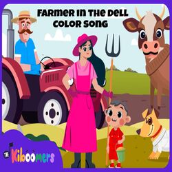Cover of Farmer in the Dell Color Song