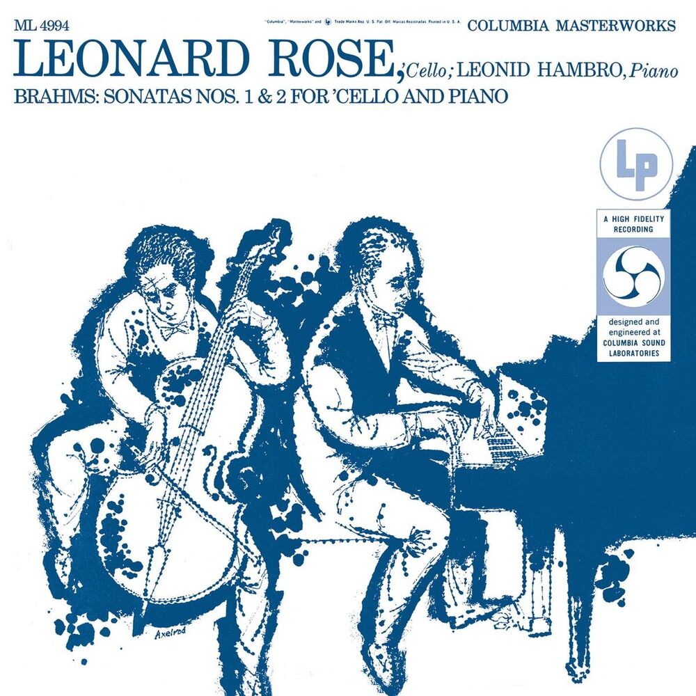 Picture of Brahms: Cello Sonata No. 1, Op. 38 & Cello Sonata No. 2, Op. 99 (Remastered)