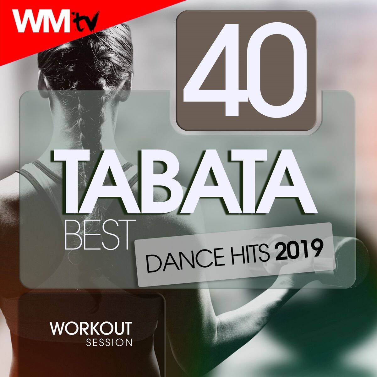 Album cover of 40 Tabata Best Dance Hits 2019 Workout Session (20 Sec. Work and 10 Sec. Rest Cycles With Vocal Cues / High Intensity Interval Training Compilation