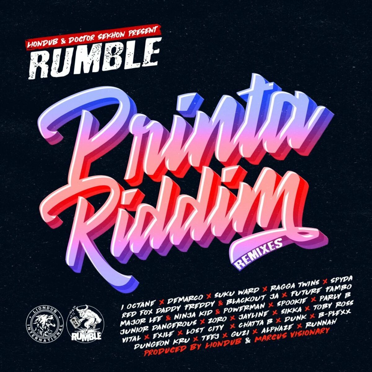 Album cover of Printa Riddim Remixes