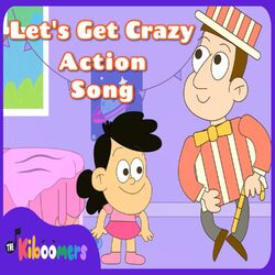 Cover of Let's Get Crazy Action Song