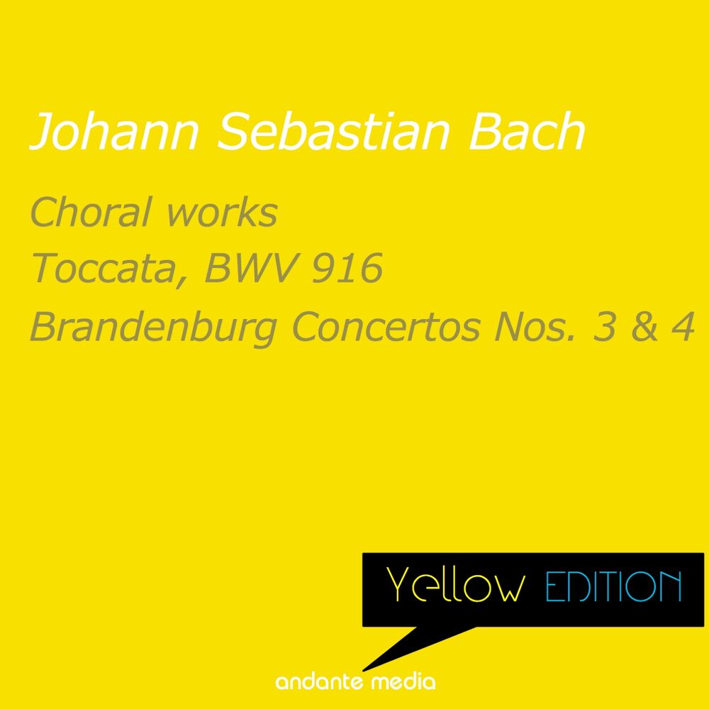 Picture of Yellow Edition - Bach: Choral works & Brandenburg Concertos Nos. 3, 4