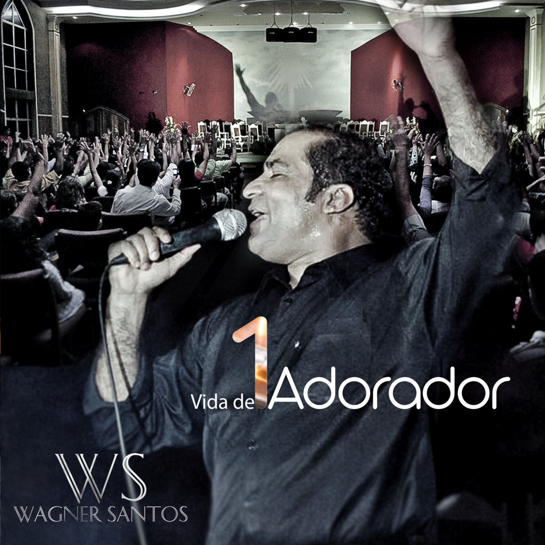 Album cover of Vida de 1 Adorador (Ao Vivo)