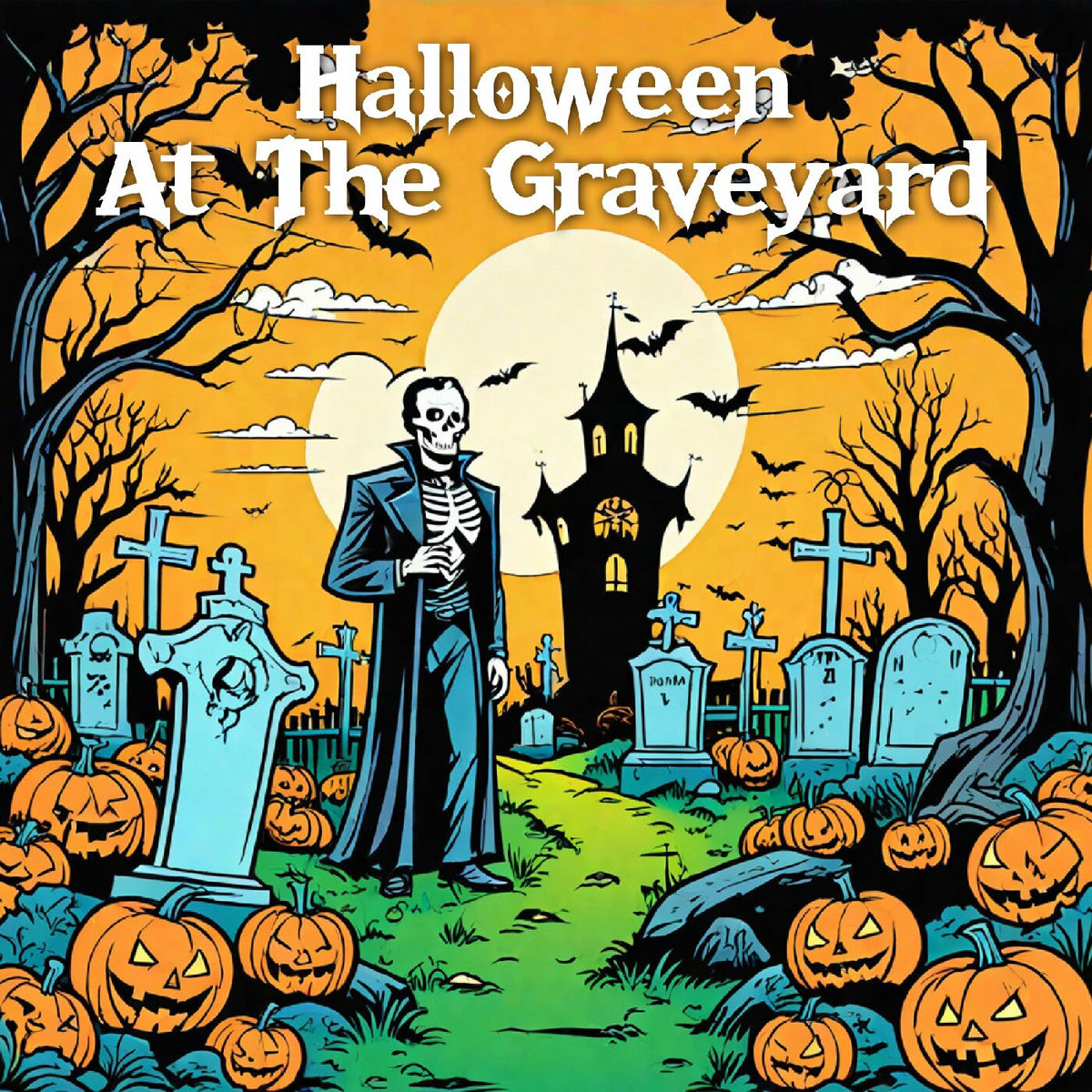 Album cover of Halloween At The Graveyard