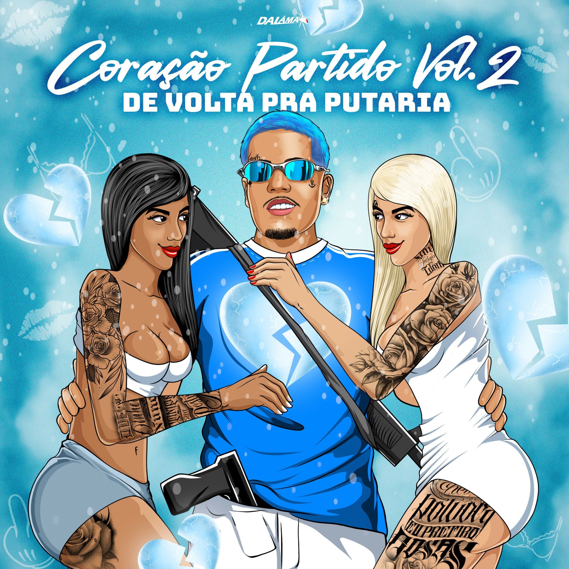 Album cover of Coração Partido, Vol. 2 - De Volta Pra Putaria