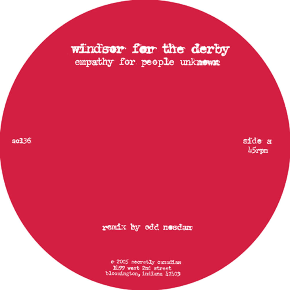 Picture of Empathy for People Unknown (Remix by Odd Nosdam) / Gunboats