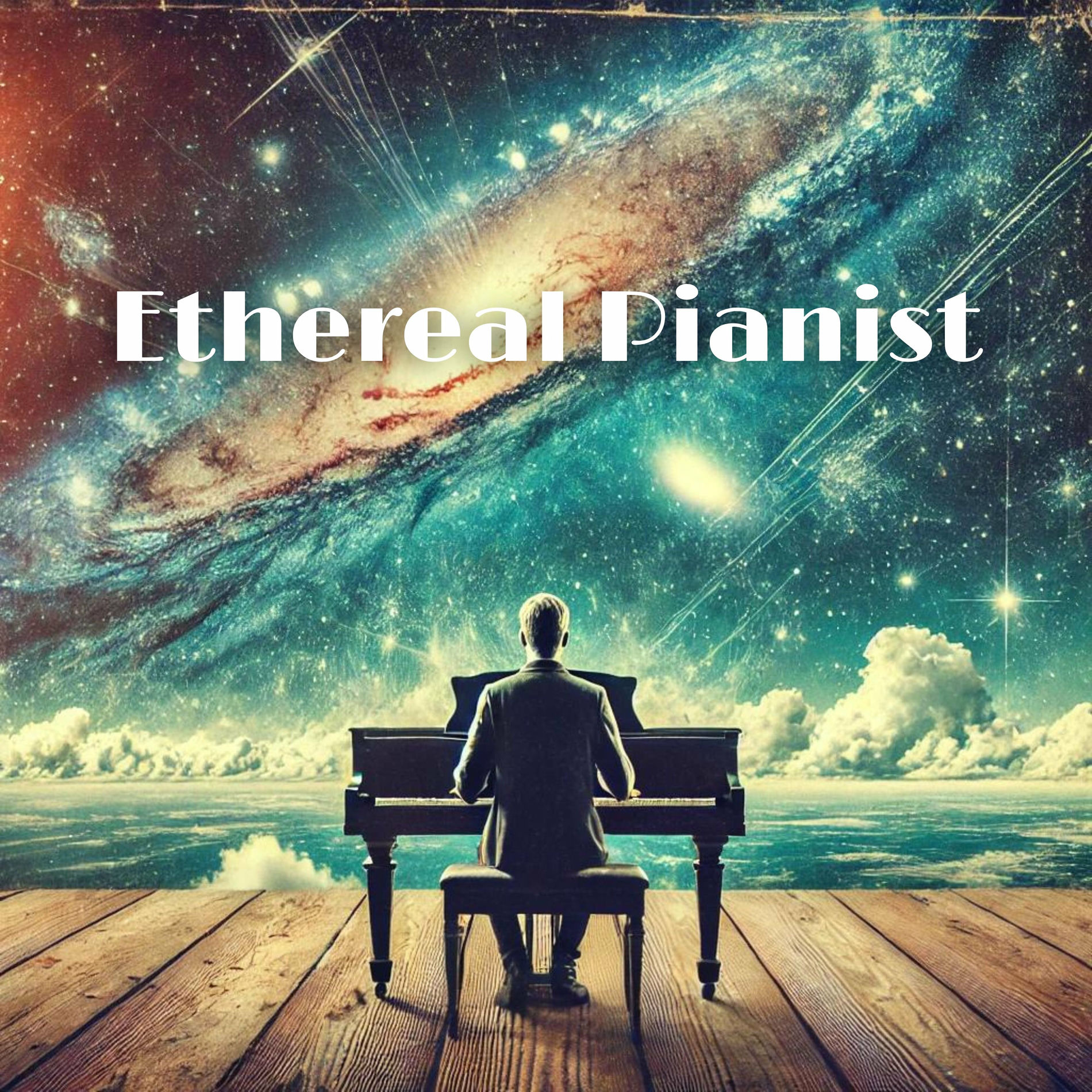 Album cover of Ethereal Pianist: Piano Adventure Through Cosmic Realm