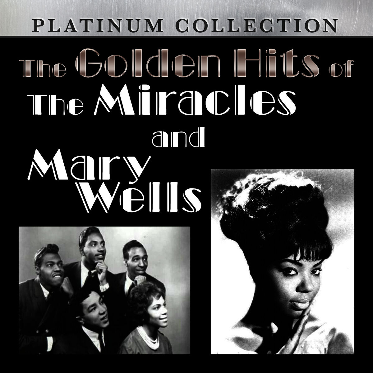 Album cover of The Golden Hits of The Miracles and Mary Wells
