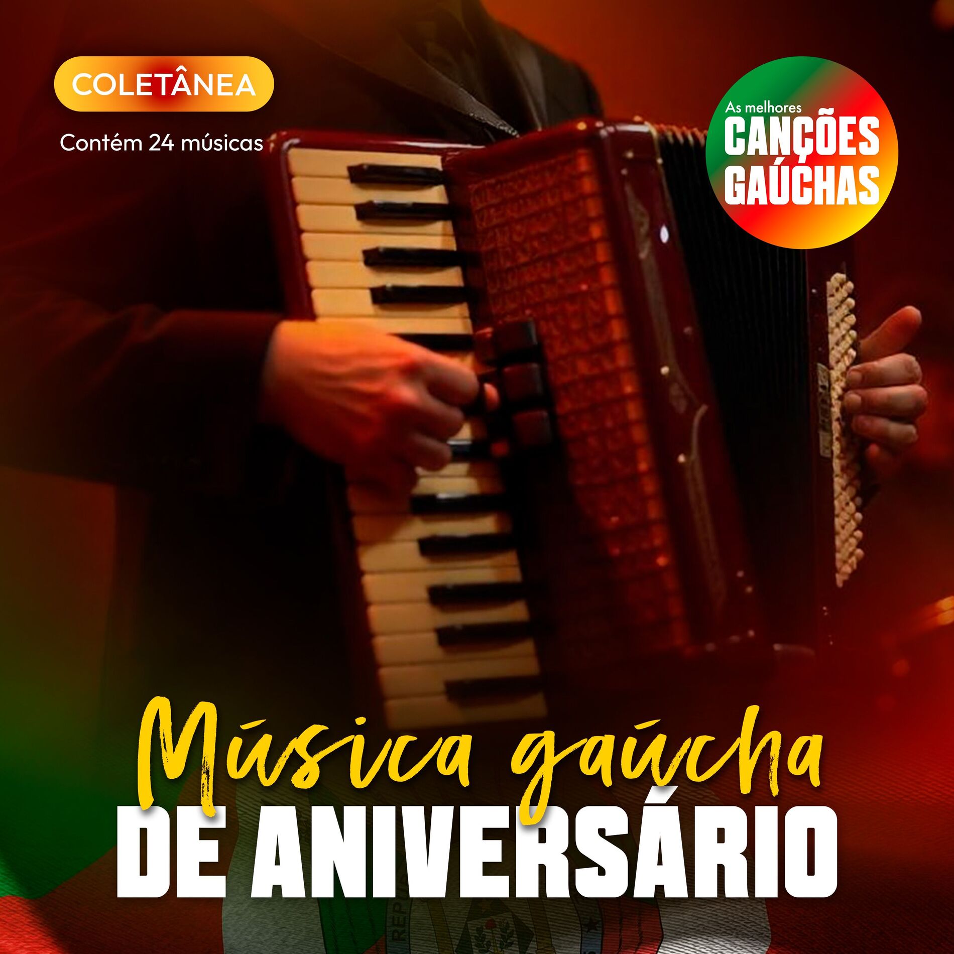 Album cover of MÚSICA GAÚCHA DE ANIVERSÁRIO