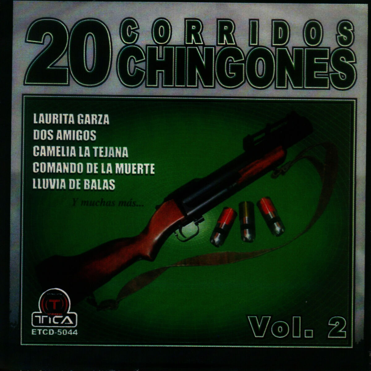 Album cover of 20 Corridos Chingones vol.2