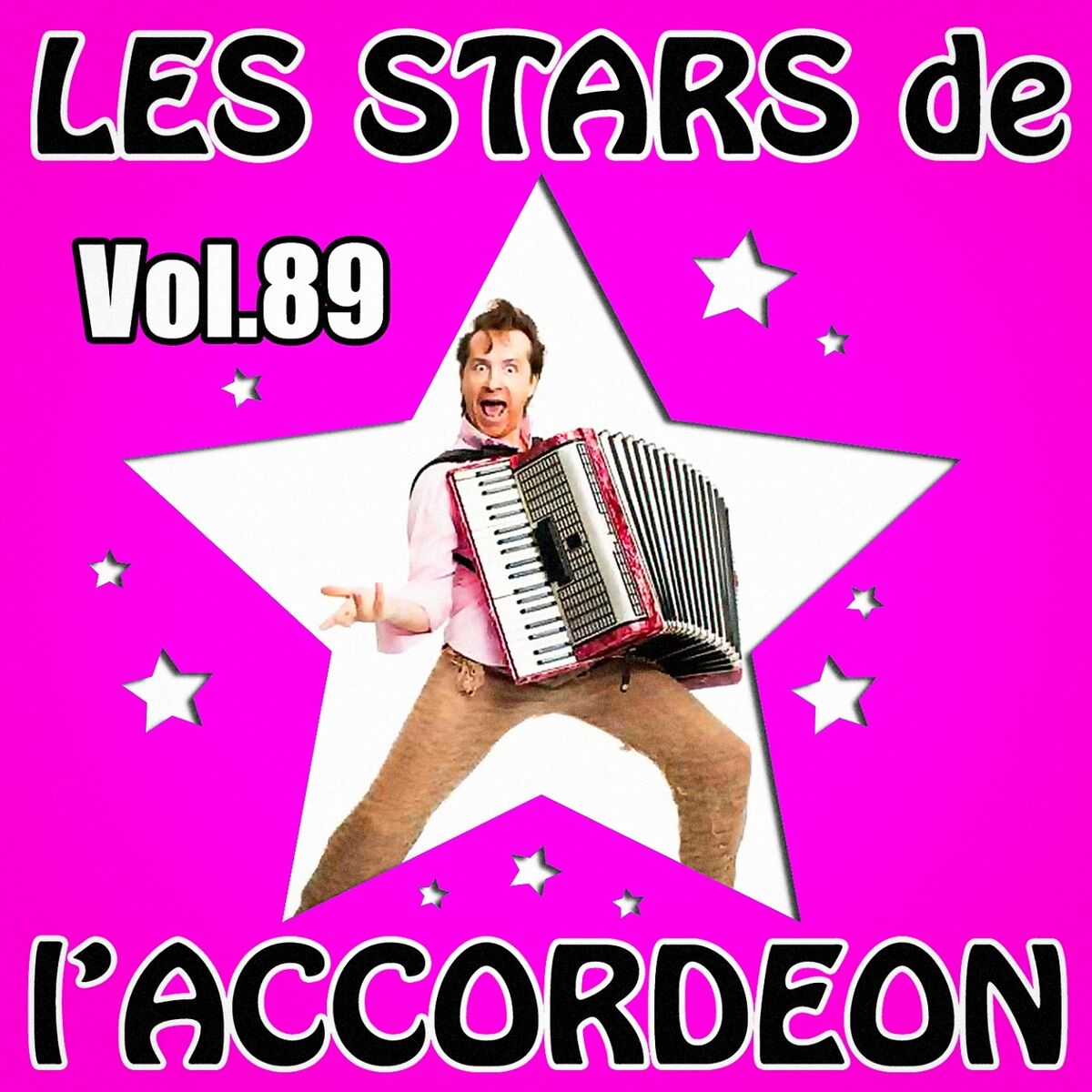 Album cover of Les stars de l'accordéon, vol. 89