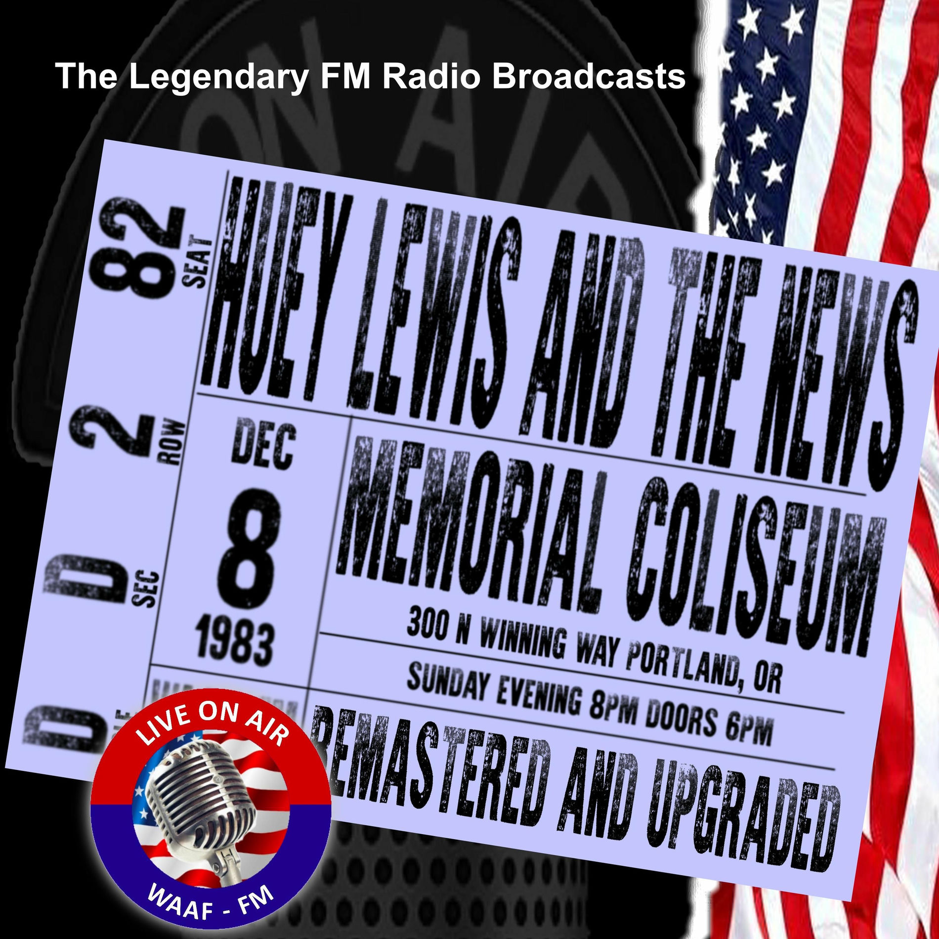 Album cover of Legendary FM Broadcasts - Memorial Coliseum, Portland OR 18 December 1983