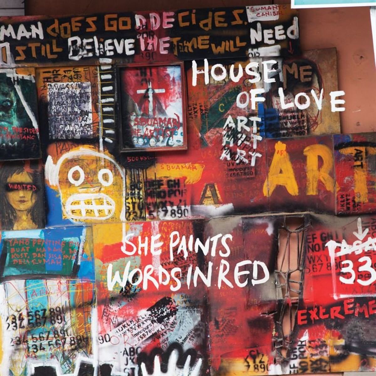 Album cover of She Paints Words In Red