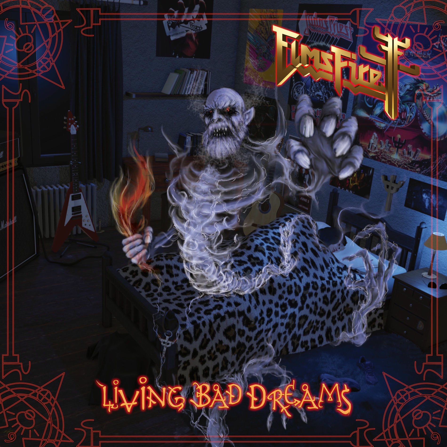 Album cover of Living Bad Dreams