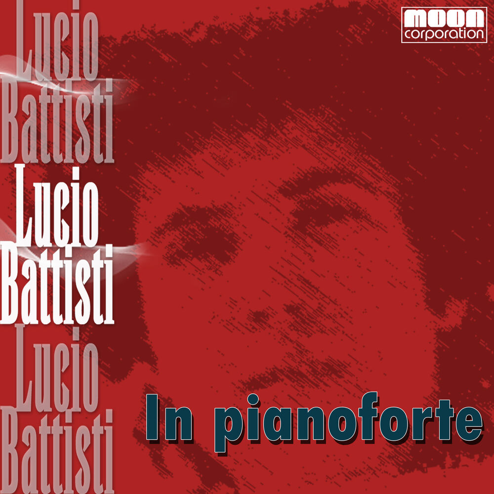 Picture of Lucio Battisti in pianoforte