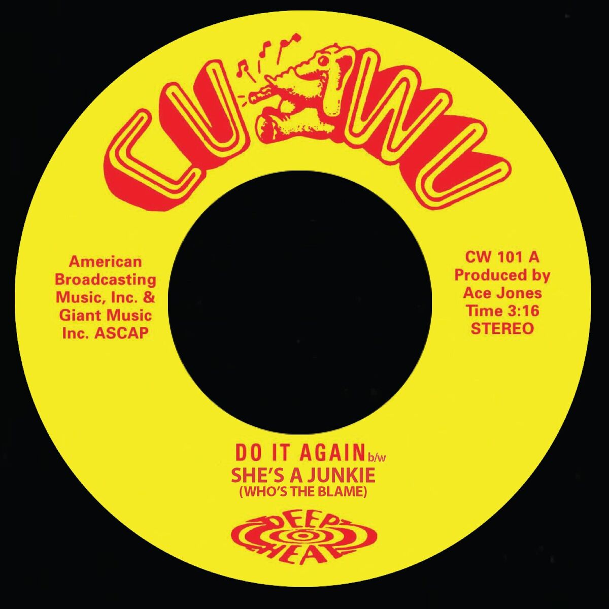 Deep Heat / Do It Again b/w She's A Junkie (Who's The Blame) Deep Heat / Do It Again b/w She's A Junkie (Who's The Blame)
