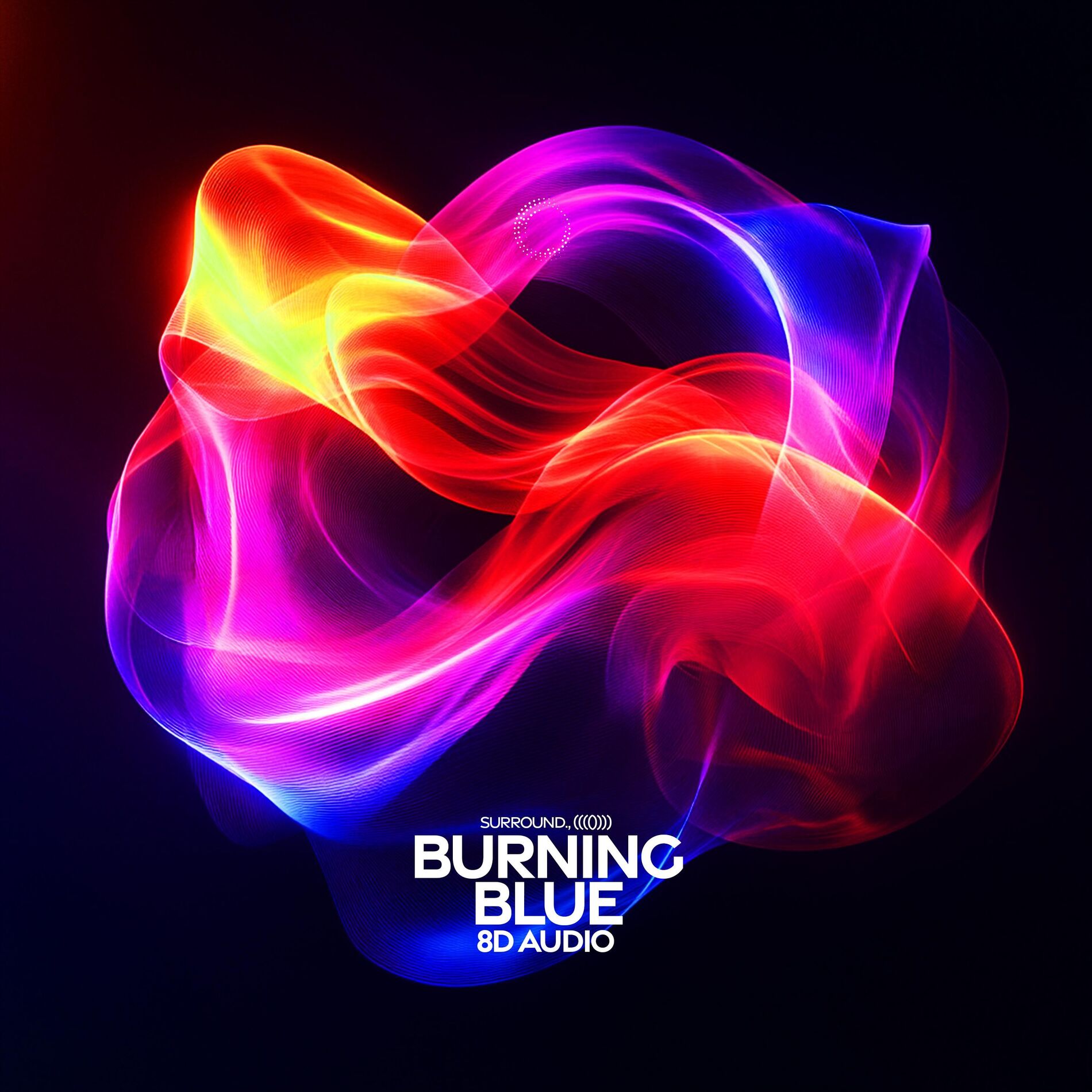 Album cover of Burning Blue (8D Audio)