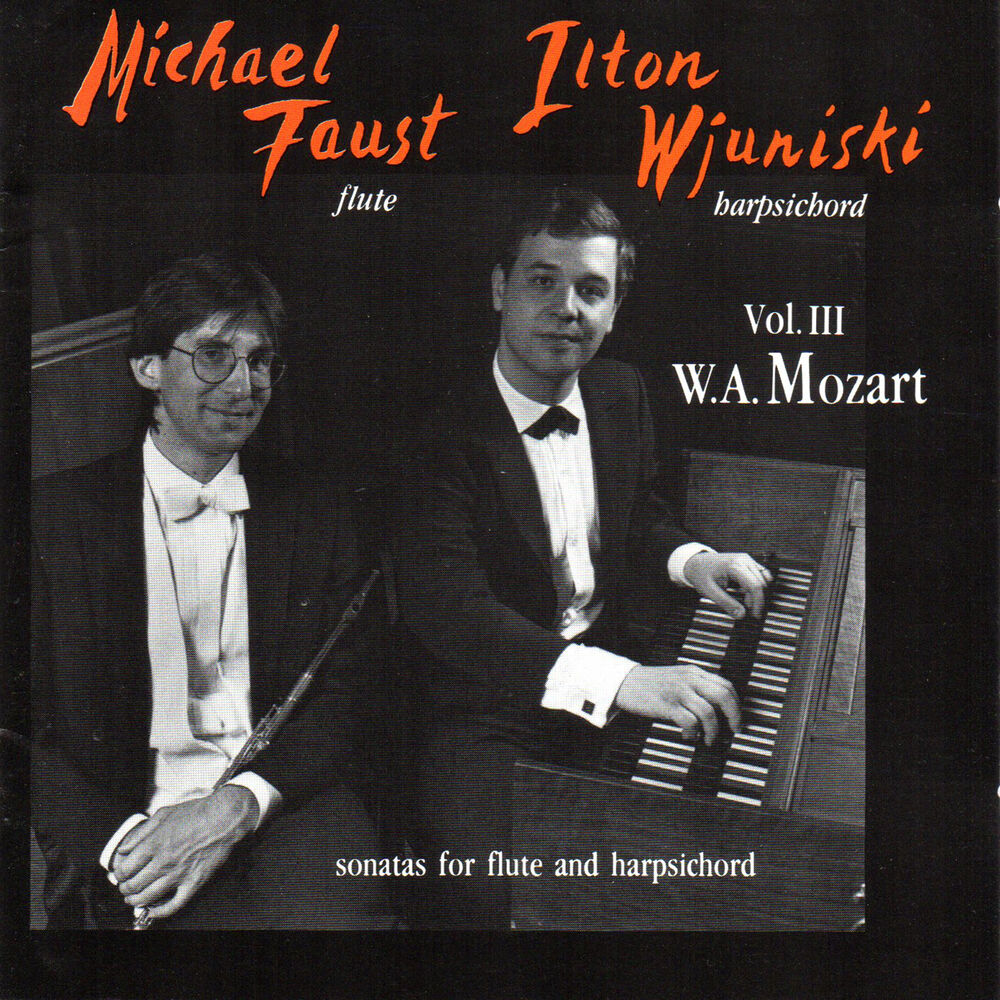 Picture of Mozart: Sonatas for Flute and Harpsichord, Vol. 3