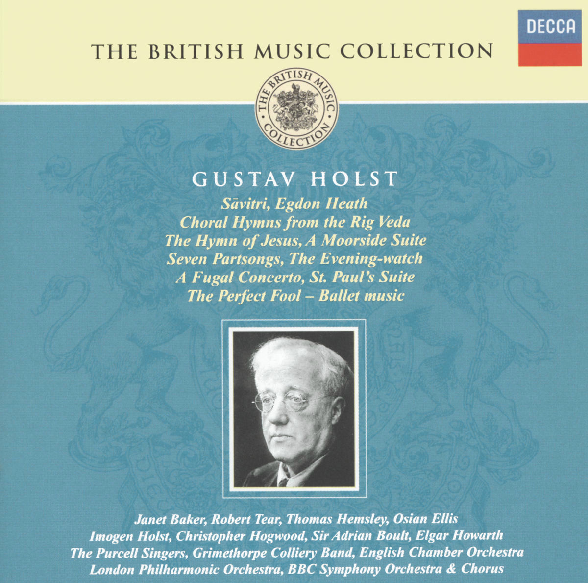 Album cover of A Fugal Concerto, Op. 40, No. 2 : Holst: A Fugal Concerto, Op. 40, No. 2: 1. Moderato