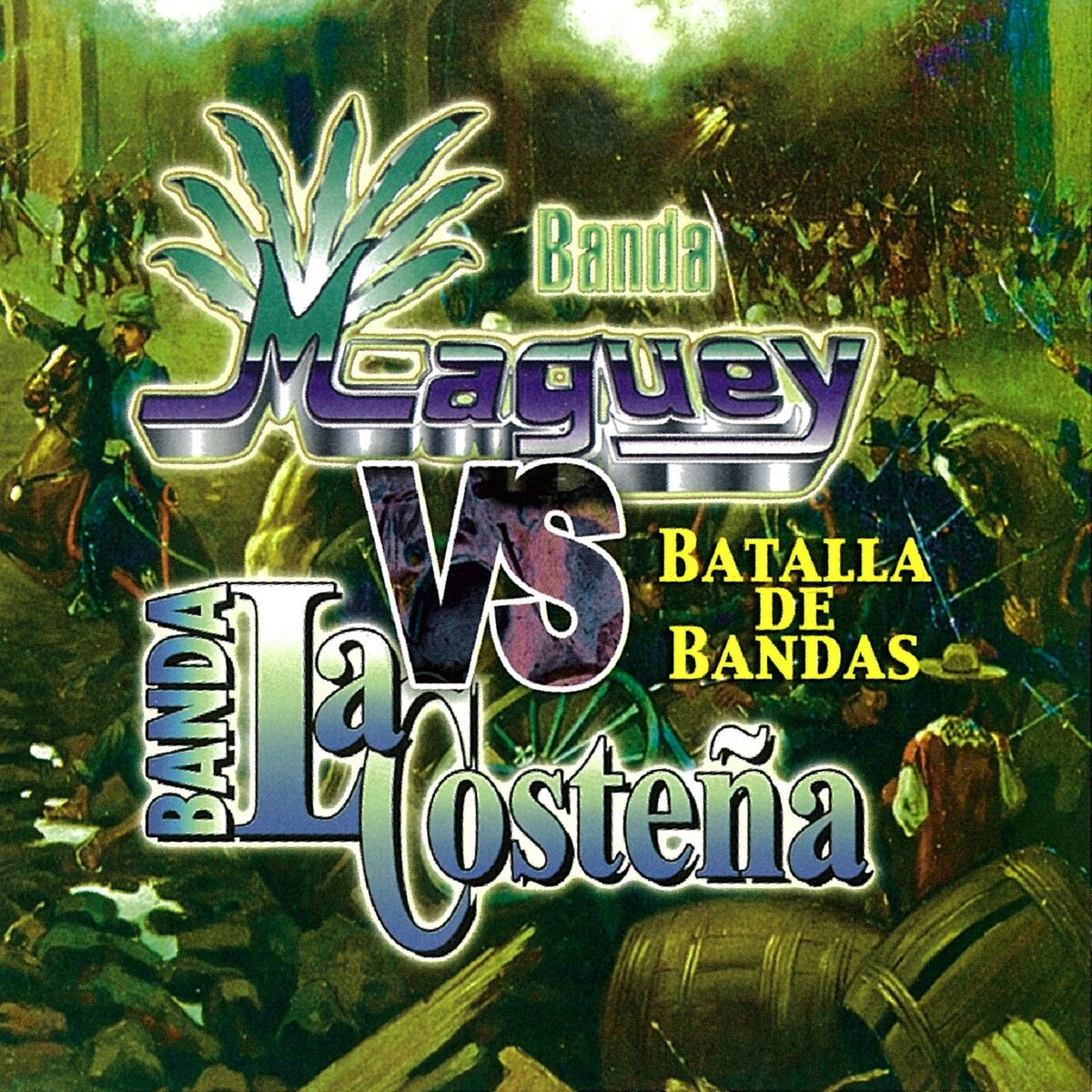 Album cover of Batalla De Bandas Banda Maguey Vs. Banda La Costeña