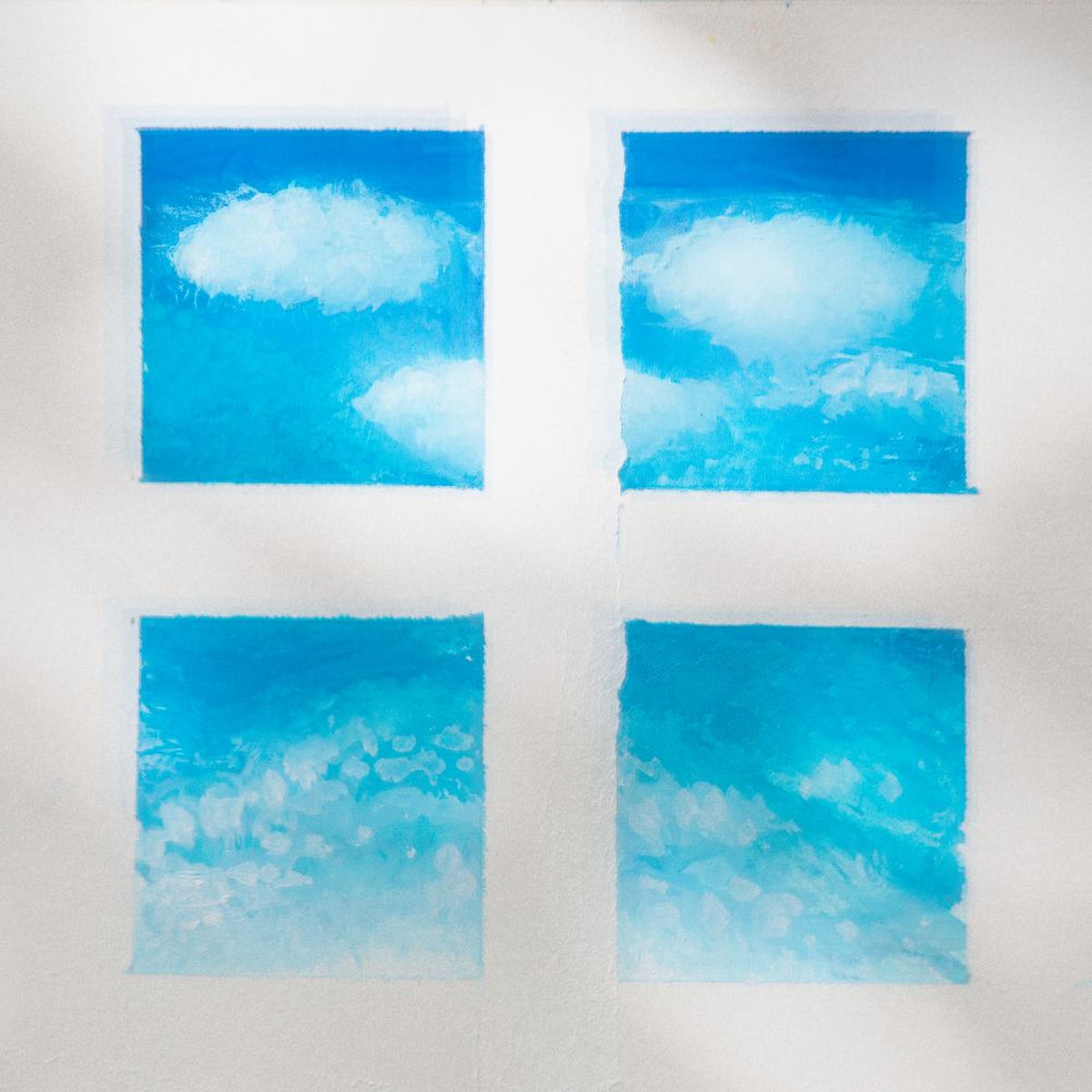 Album cover of blurred windows