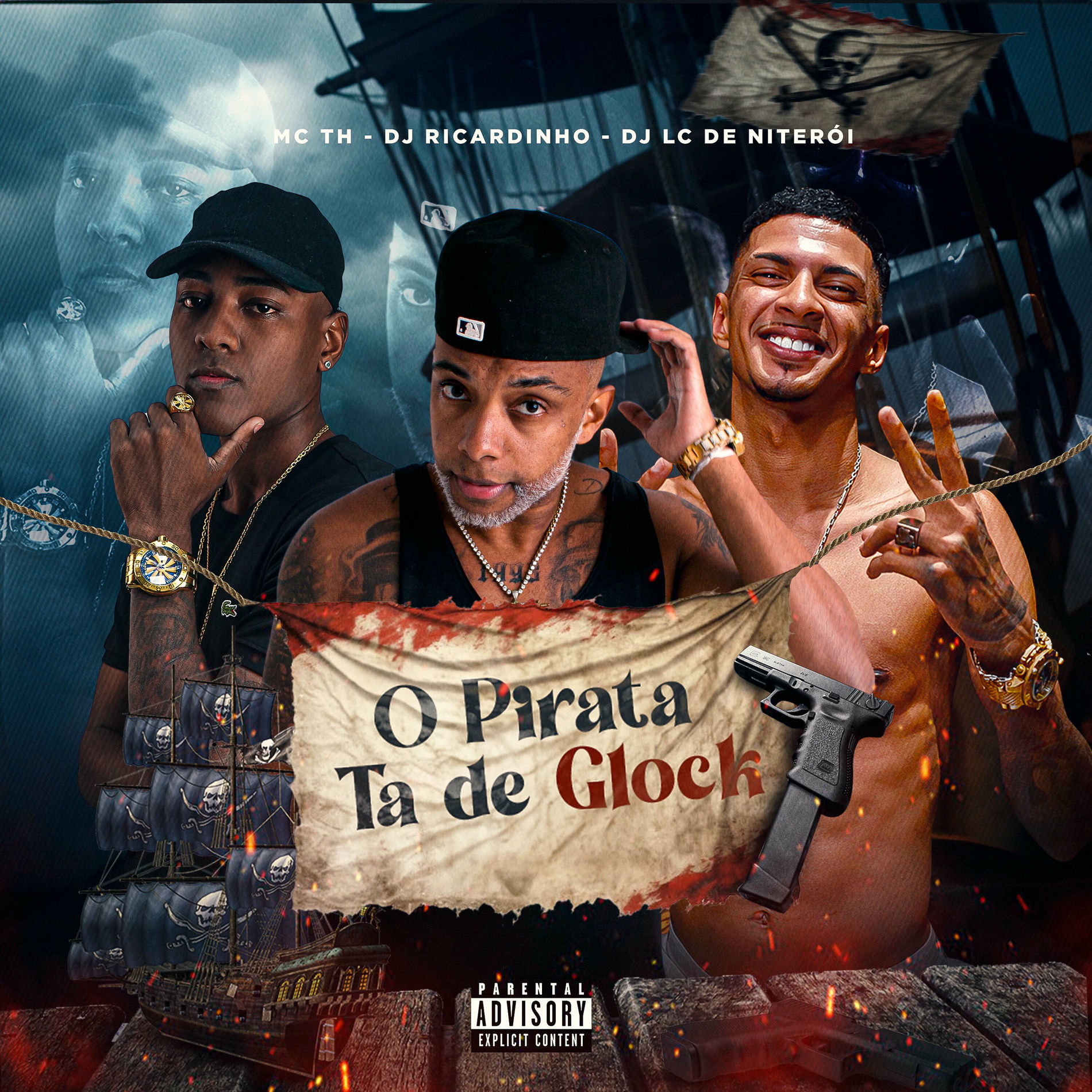 Album cover of O Pirata Ta de Glock