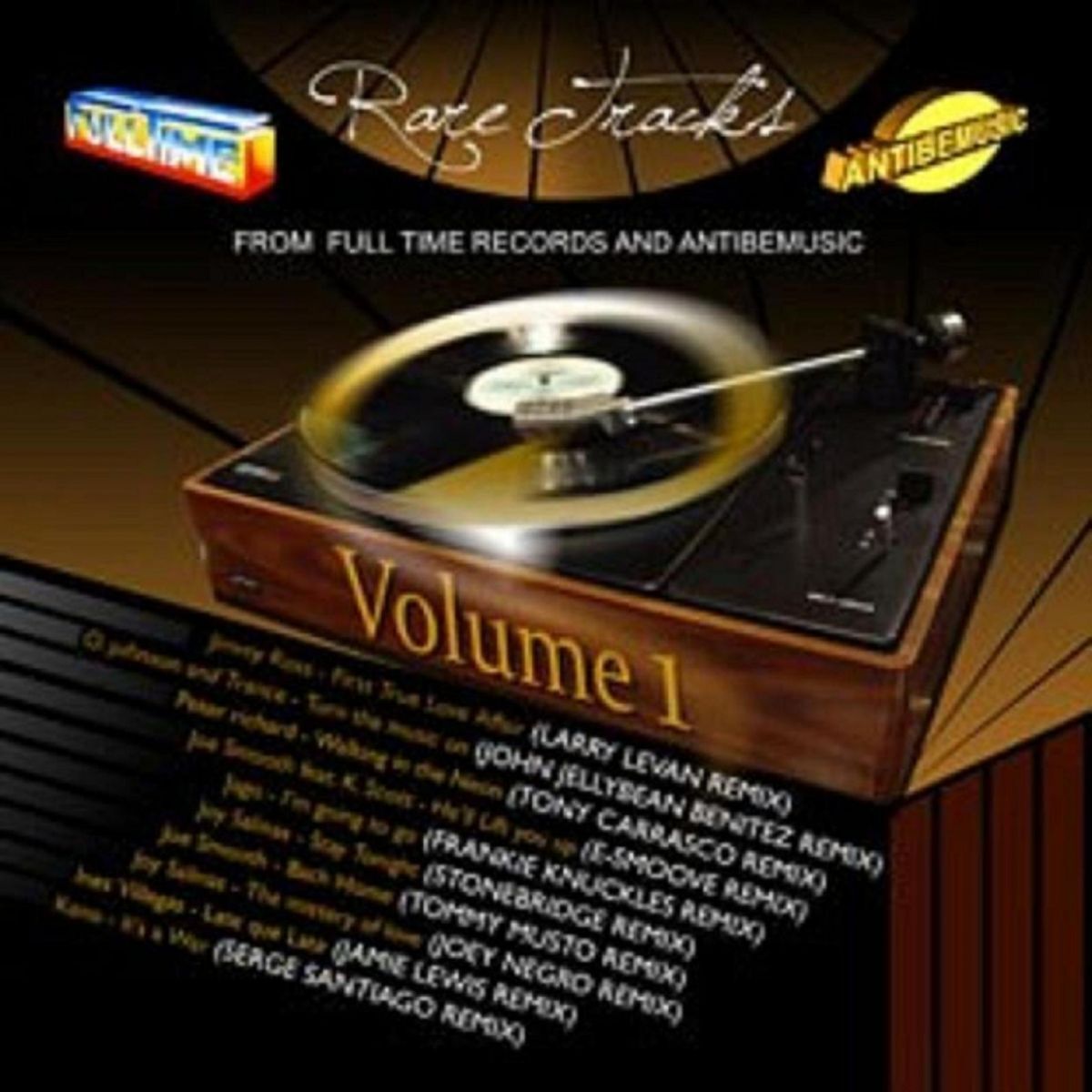 Album cover of Full Time & Antibemusic Rare Tracks, Vol. 1