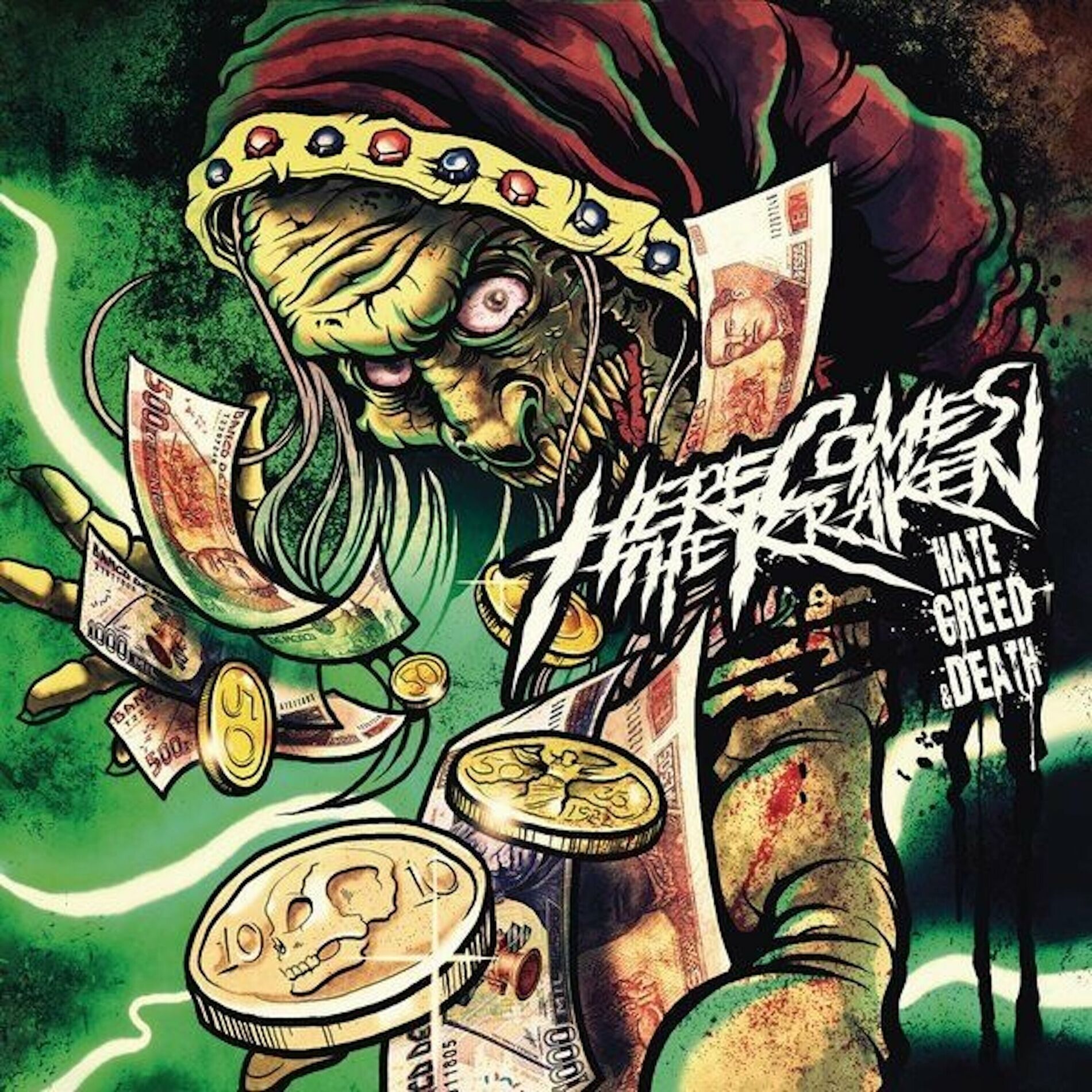 Album cover of Hate Greed & Death