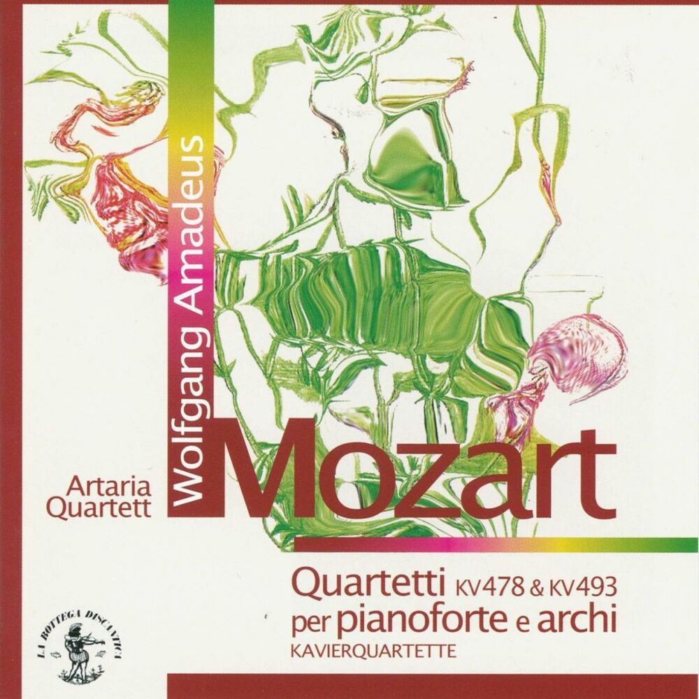 Picture of Wolfgang Amadeus Mozart : Quartetti per pianoforte e archi, KV 478 & KV 493, Klavierquartette (Artaria Quartett)