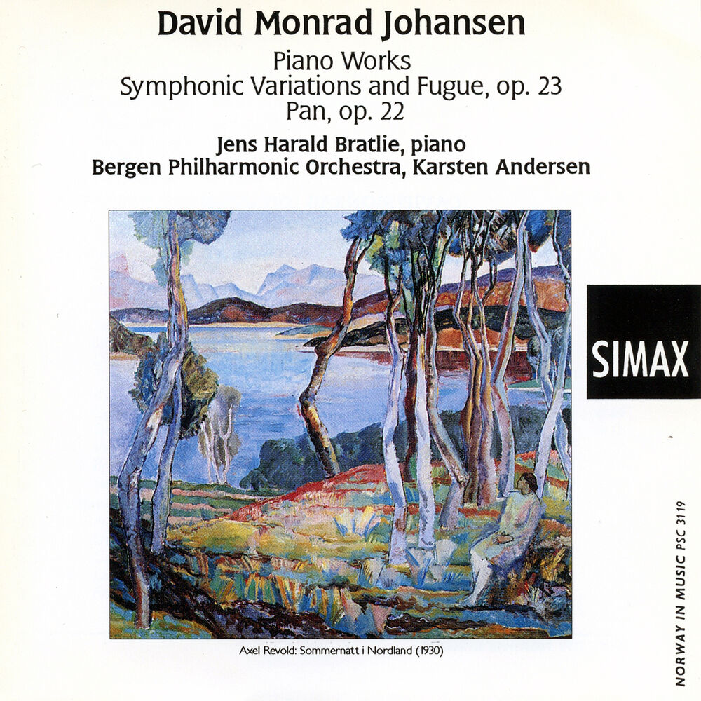 Picture of David Monrad Johansen: Piano Works; Symphonic Variations and Fugue; Pan