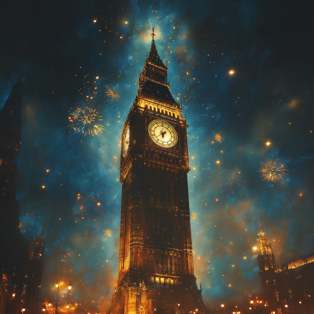 Picture of Big Ben New Years