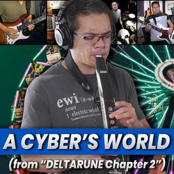 Cover of A Cyber's World (from "Deltarune Chapter 2") (Band Cover)