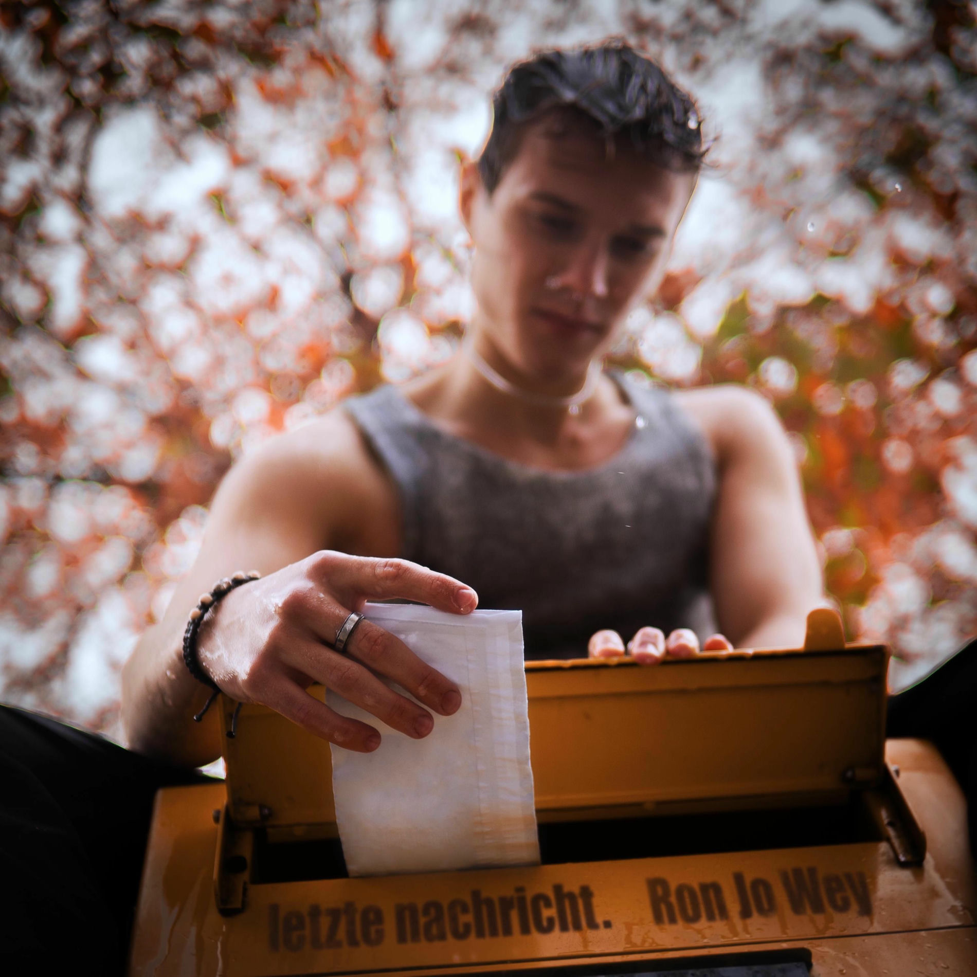 Album cover of letzte nachricht.