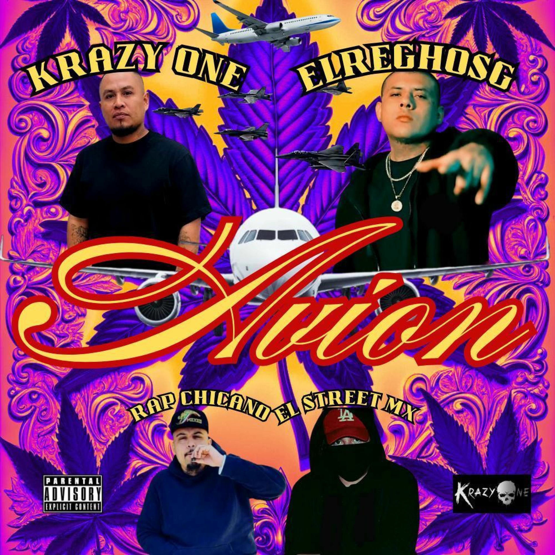 Album cover of Avion (feat. elReghosg, El street Mx & Rap Chicano)