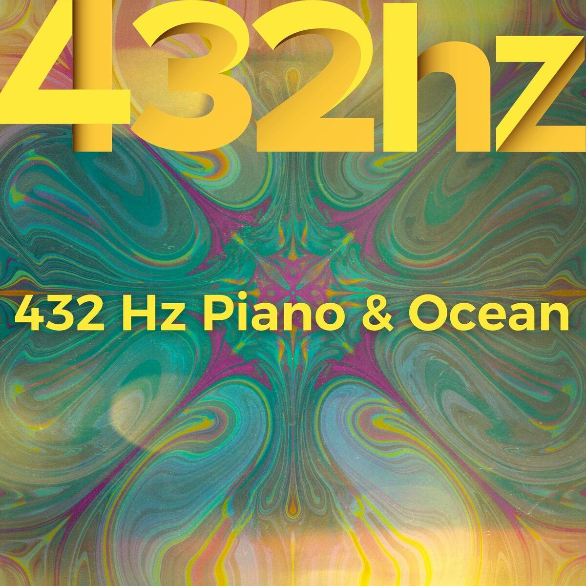 Album cover of 432 Hz Piano & Ocean